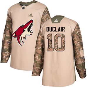 Herren Arizona Coyotes Eishockey Trikot Anthony Duclair #10 Authentic Camo Veterans Day Practice